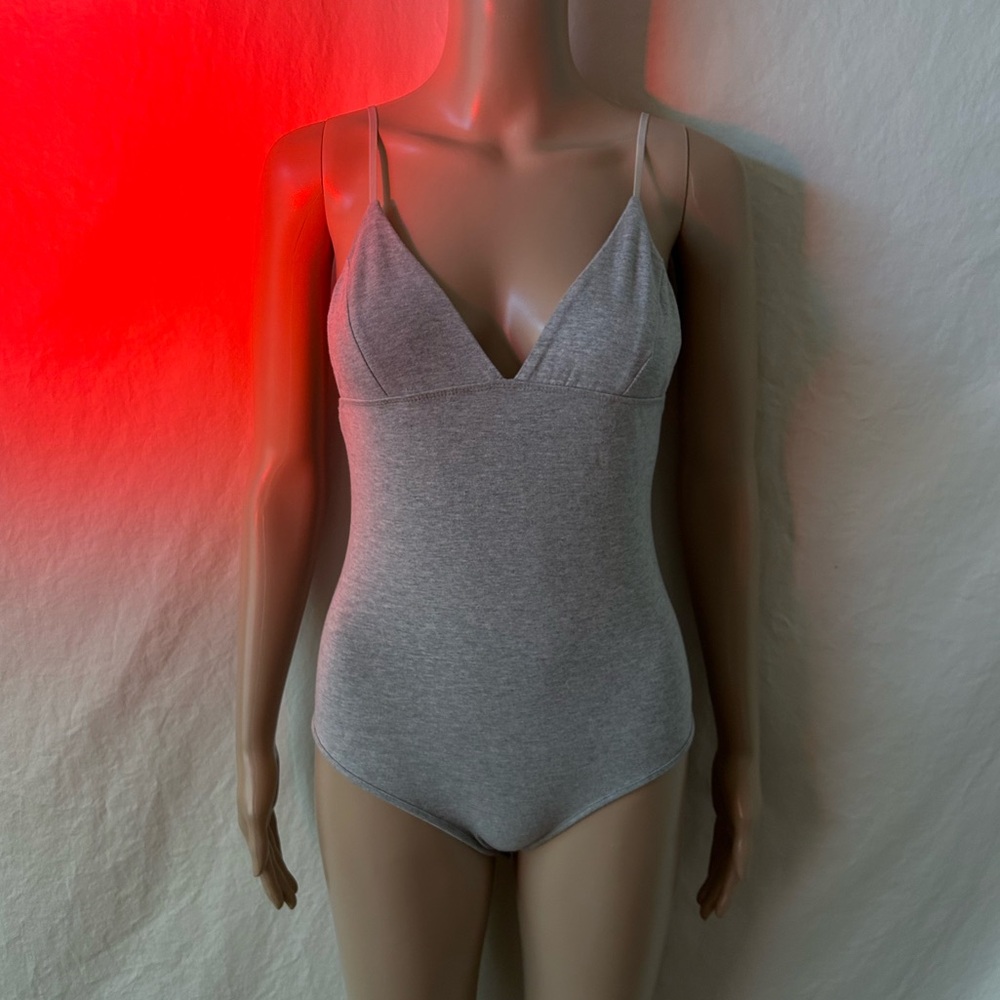 LA HEARTS Grey Bodysuit - Picture 2 of 4